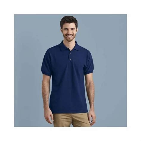 Blue Cotton Mens Formal T Shirts At Rs 240 In Tiruppur Id 15100654797