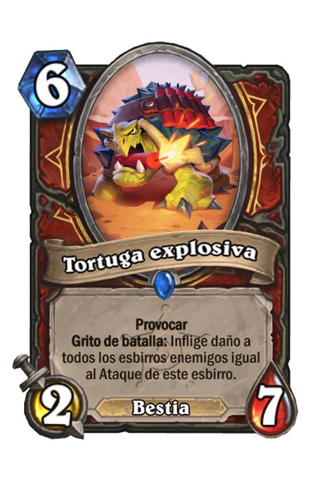 Tortuga explosiva Duelo en las Tierras Inhóspitas Best Hearthstone