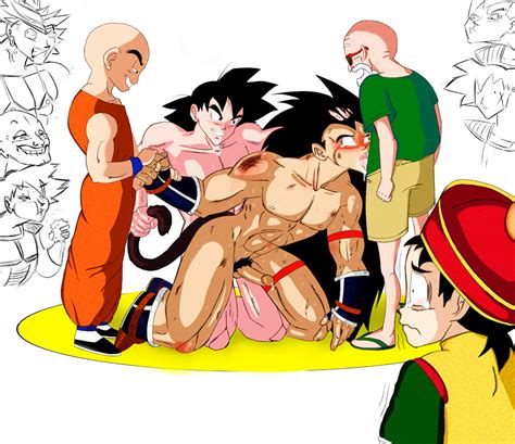 Rule 34 6boys Alien Anal Bardock Black Eyes Black Hair Broly Dragon Ball Dragon Ball Z Eating