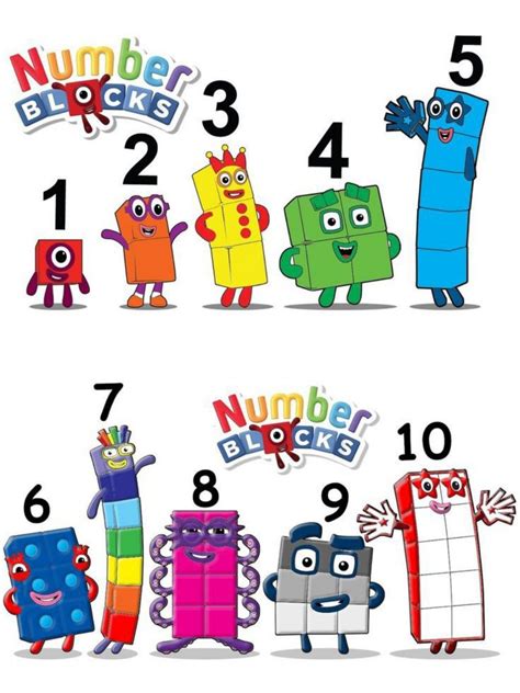 Number Blocks Topper Cake Printable Artofit