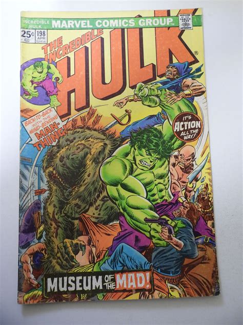 The Incredible Hulk Vg Fn Condition Mvs Intact Comic