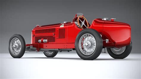 Alfa Romeo P3 1932 - 3D Model by SQUIR