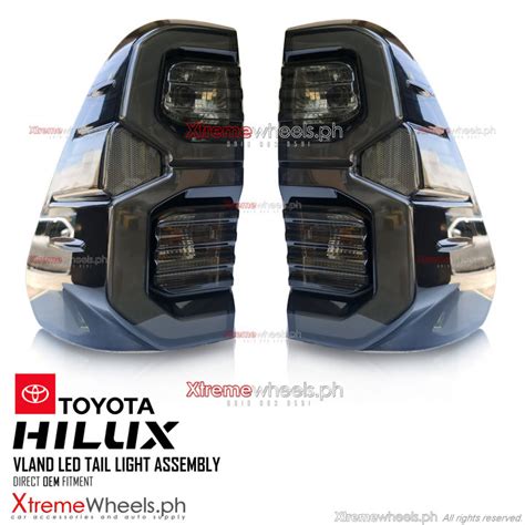 Hilux J E G V Conquest Led Left And Right Tail Light Assembly