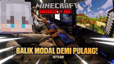 Hardcore Wajib Balik Modal Dan Kalian Bisa Putar Roda Dan Atur Aku Minecraft Indonesia 🔴