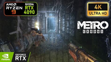 Metro Exodus Enhanced Edition K Ultra Settings Raytracing Rtx