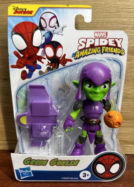 Spidey And His Amazing Friends Green Goblin Hasbro 4 In Marvel Action