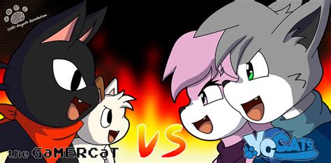 Gamer Cats Vs Vg Cats By Coshi Dragonite On Deviantart