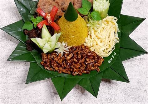 Resep Tumini Tumpeng Mini Nasi Kuning Praktis Oleh Dapur Amalia Rizki