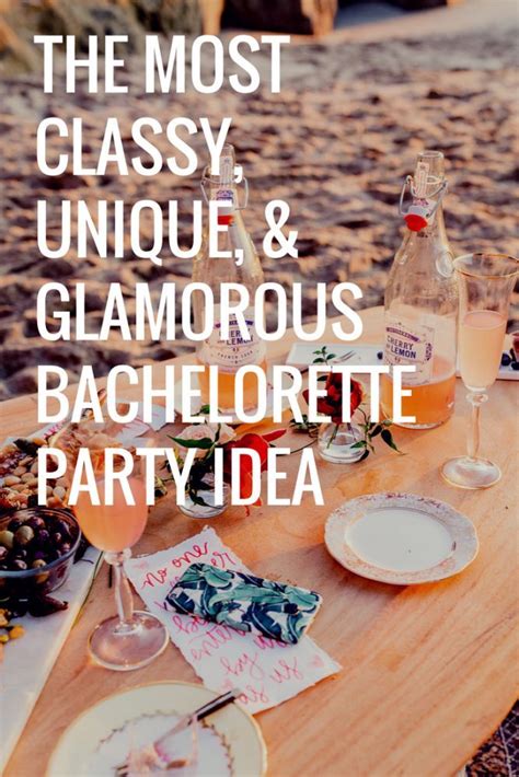 The Most Classy Unique Glamorous Bachelorette Party Idea Artofit