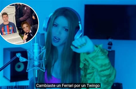 Una Por Una Todas Las Referencias De Shakira A Piqué En La Bzrp Music