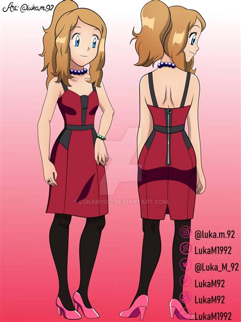 Serena Pokemon Commission By Lukam1992 On Deviantart