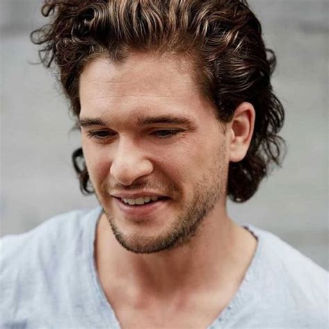 25 Best Kit Harington Curly Haircuts 2023 Jon Snow Hairstyles Mens Style