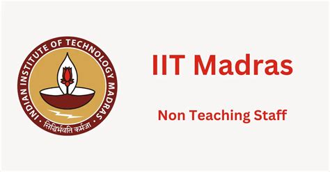 Iitm Recruitment Non Teaching Staff Eligibility Application