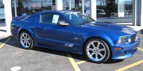 Vista Blue Saleen S Sc Ford Mustang Coupe Mustangattitude