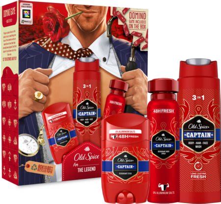 Old Spice Captain Gentleman Set Coffret Cadeau Pour Homme Notino Fr