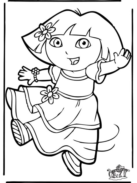 130 dessins de coloriage dora à imprimer sur LaGuerche Page 3