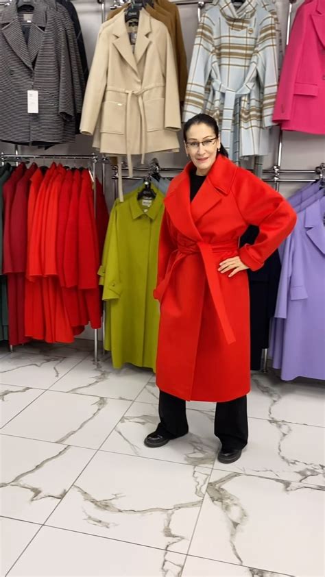 ШУБЫ И ПАЛЬТО ️ЮЖНО-САХАЛИНСК | Идеальное красное пальто. Базовый цвет ...