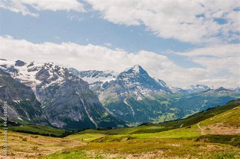 Grindelwald Eiger Eigernordwand Schreckhorn Kleine Scheidegg