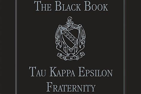 The Black Book | Tau Kappa Epsilon Fraternity