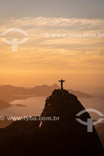 Tyba Online Assunto Vista Do Amanhecer No Cristo Redentor A Partir