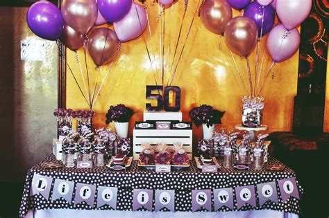 10 Stylish 50Th Birthday Party Ideas Decorations 2024