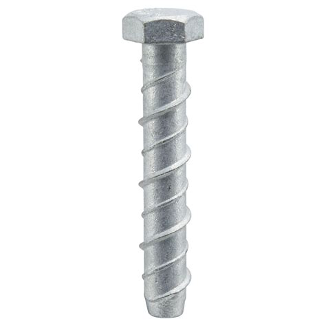 Masonry Screw Anchor 10 X 75mm Zinc Plated Bremick Fasteners