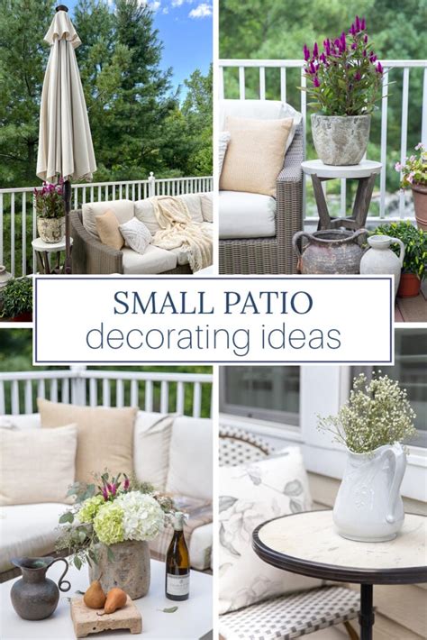 Small Patio Decor Ideas: Refining and Updating an Outdoor Room