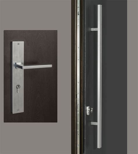 Exterior Aluminum Clad Front Door, Custom Single - Euro Technology with