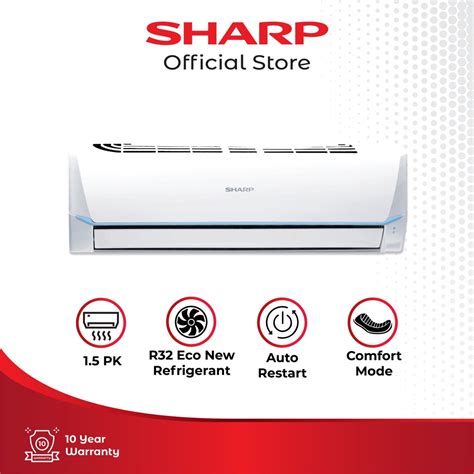 Jual Sharp Ac Standard Ah A Say Pk New Jetstream Series Indonesia