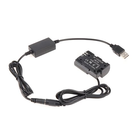 Dr E Dc Coupler Lp E Decoded Dummy Battery Usb Cable For Canon D