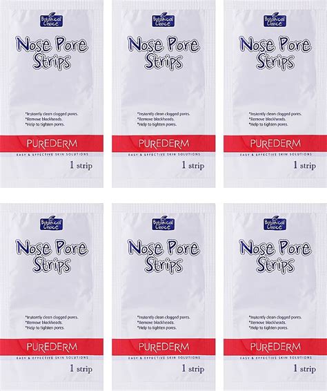 Tiras limpiadoras de poros de nariz con té verde Purederm Nose Pore