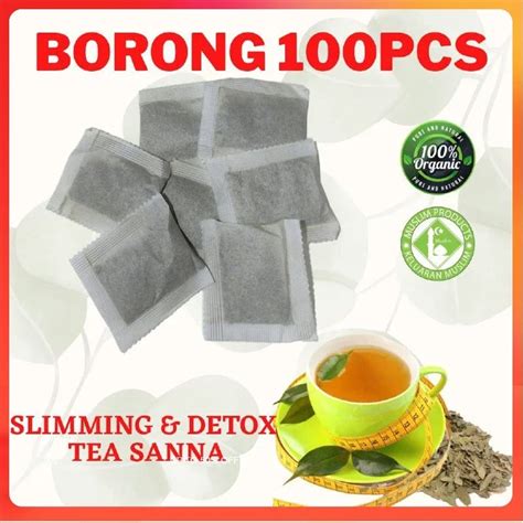 Uncang Daun Sanna Original Senna Tea Teh Senna Uncang