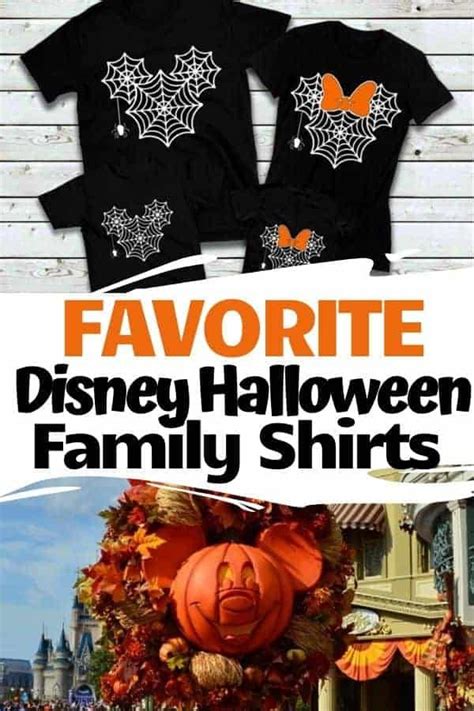 Favorite disney halloween family shirts – Artofit