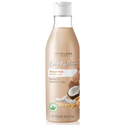 Oriflame Love Nature Shampoo With Wheat And Coconut Oil For Dry Hair