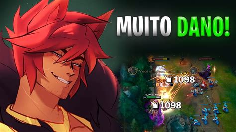 O SETT TA DANDO MUITO DANO Sett Vs Volibear League Of Legends YouTube