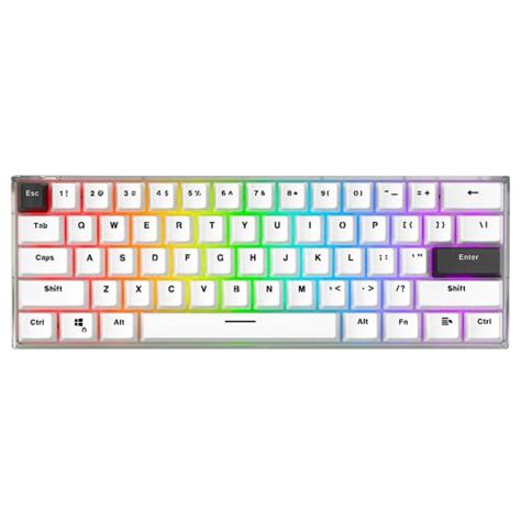 Fantech MAXFIT61 Frost Wireless 60 Mechanical Keyboard BT5 0 Type C 2