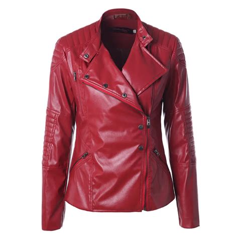 Winter Leather Jacket Women Plus Size Bovenkleding Motorcycle Femme Mujer Parka Coats Jaqueta De