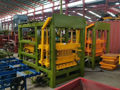 4 18D Concrete Block Making Machine Automatic GEOTHY