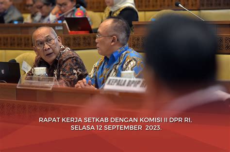 Sekretariat Kabinet Republik Indonesia Rapat Kerja Sekretariat