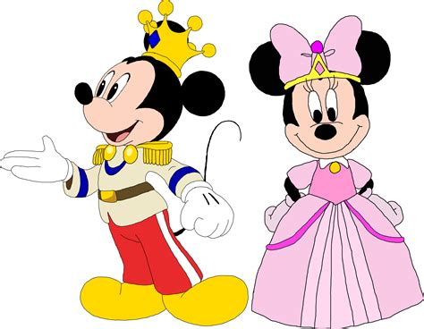 Mickey Mouse Clipart Royal Mickey Princess Png Download Full Size