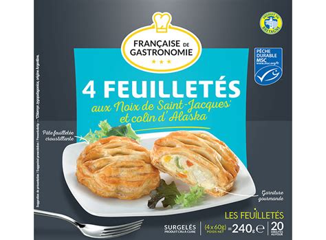 Achetez Fr de Gastronomie 4 Feuilletés aux noix de Saint Jacques et