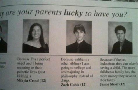 Yearbook Quotes For Parents Quotesgram