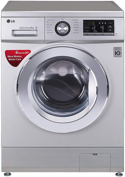 LG 8.0 kg Inverter Fully-Automatic Front Loading Washing Machine ...