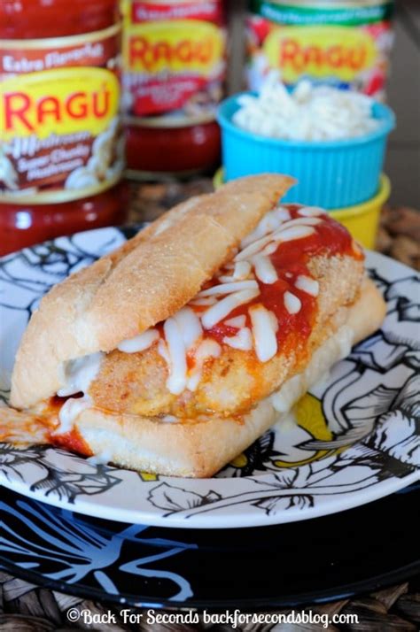 Chicken Parmesan Sandwiches - Page 2 of 2 - Back for Seconds