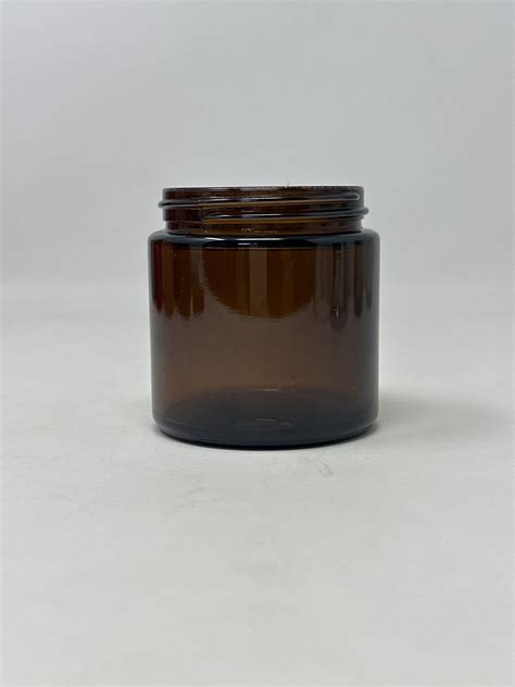 Amber Glass Jar 4 Oz Beautifully Scented Manufacturing Inc