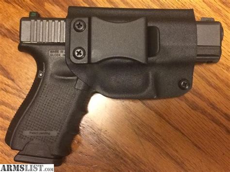 Armslist For Sale Glock 26 Appendix Iwb Holster Black Kydex