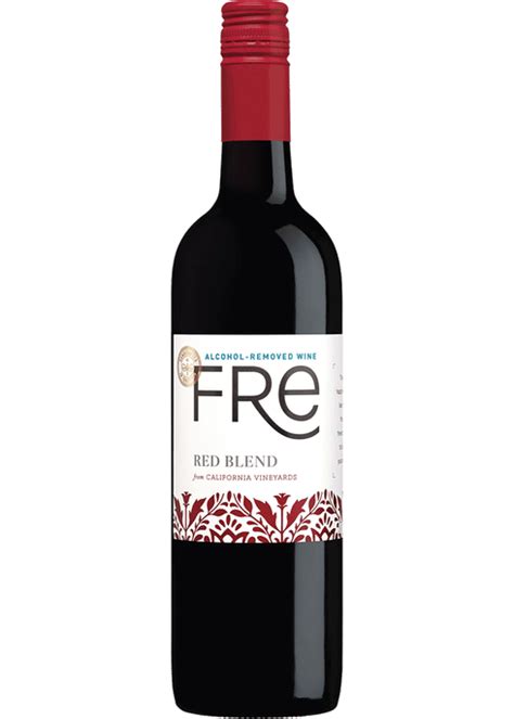 Fre Red Blend Non Alcoholic Wine Total Wine More