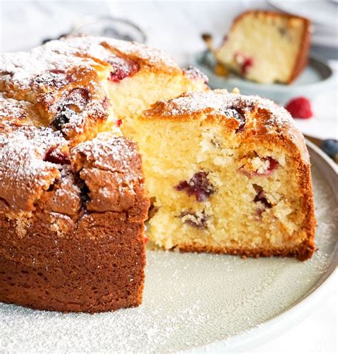 Glutenvrije Vanille Cake Met Rood Fruit En Ricotta Artofit