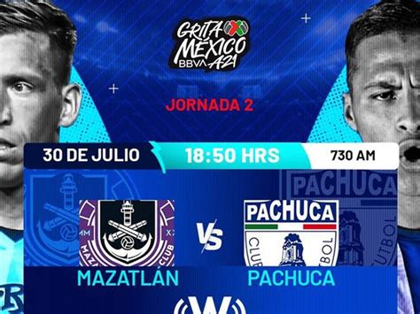 Mazatlán Vs Pachuca En Vivo Jornada 2 Grita México Liga Mx