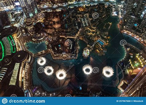 Dubai the Skyline of Downtown. Editorial Stock Photo - Image of ...